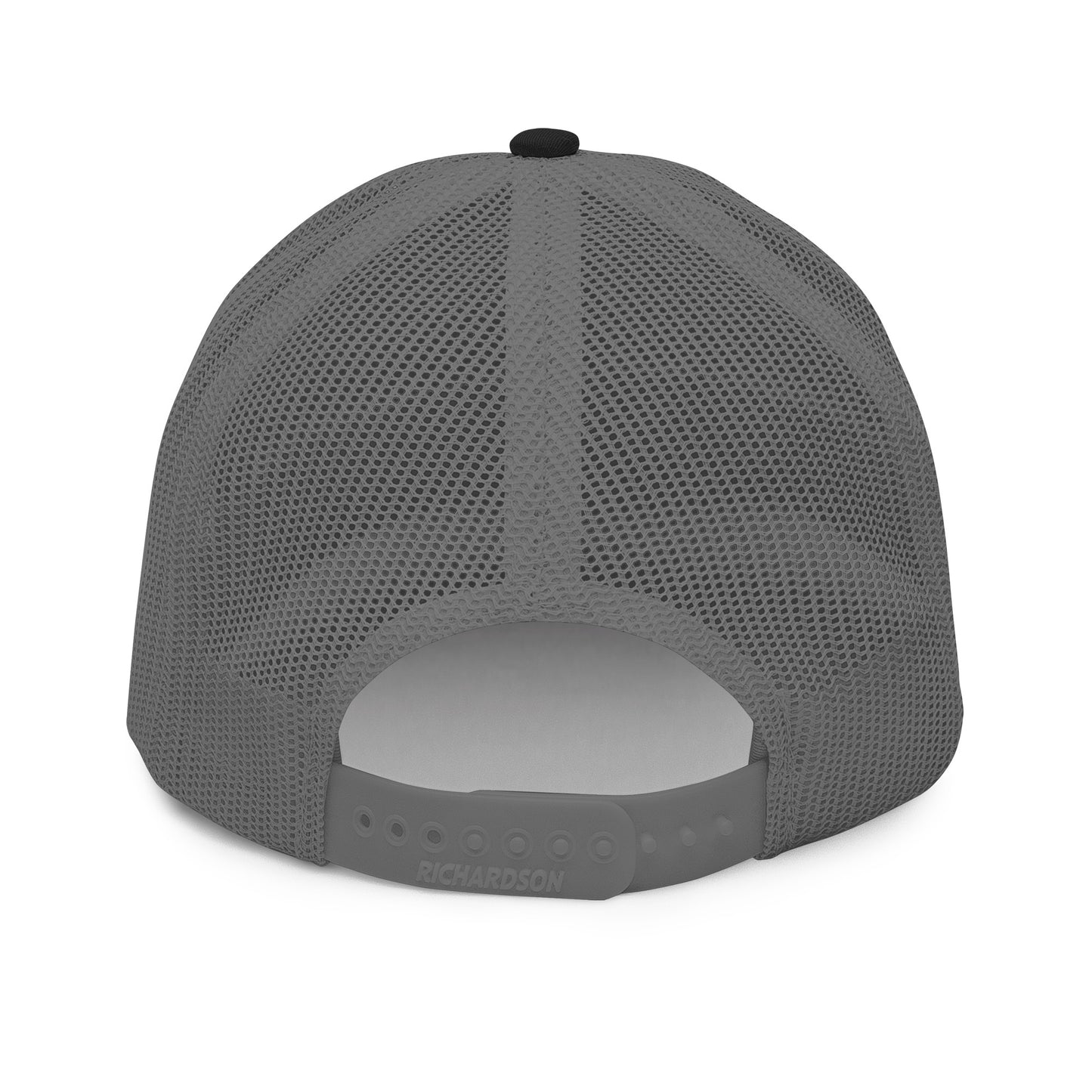 Embroidered Trucker Cap With Lion's Cloak Logo