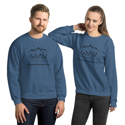 God is Greater Unisex Sweatshirt