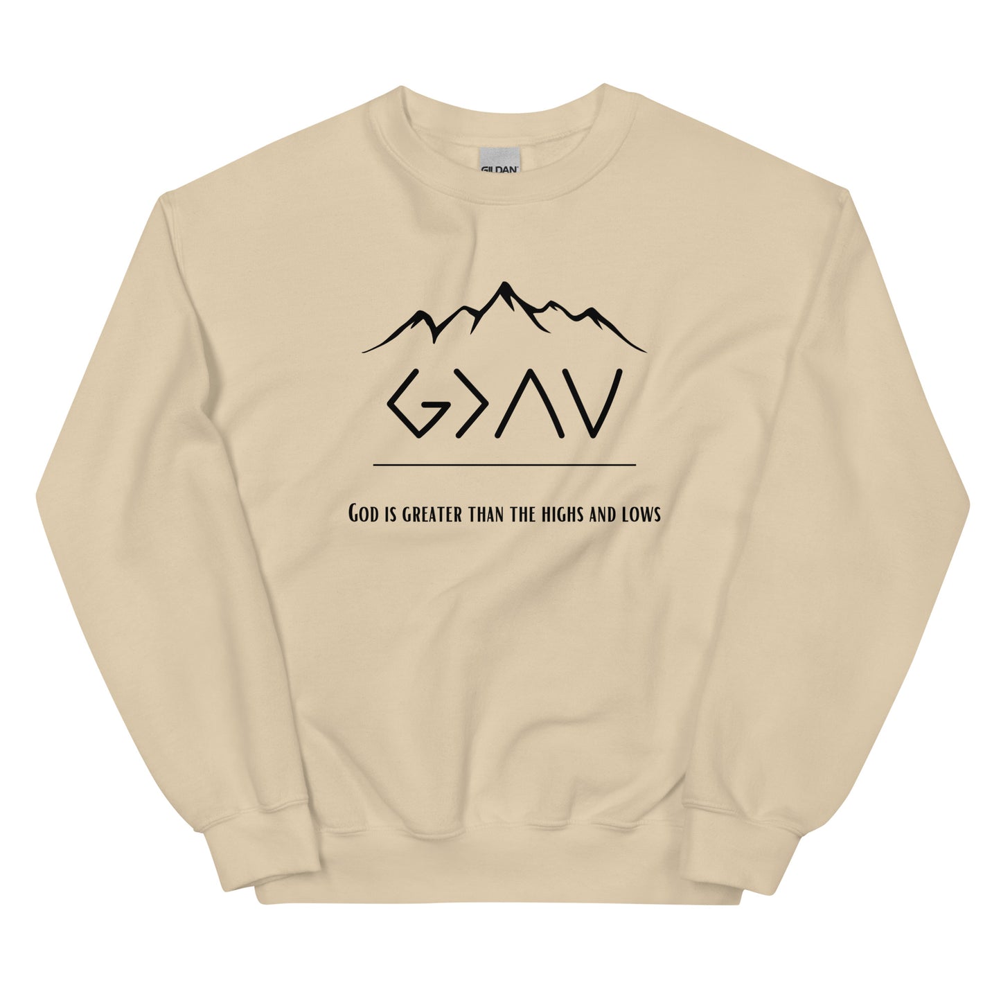 God is Greater Unisex Sweatshirt