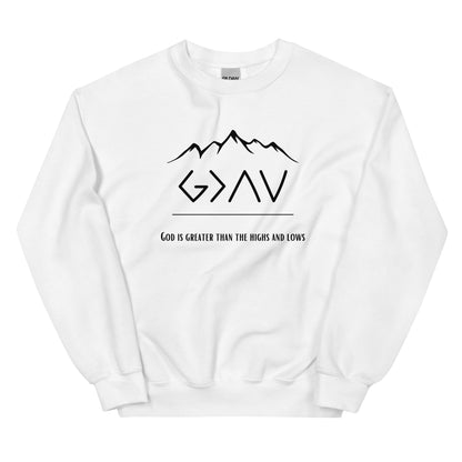 God is Greater Unisex Sweatshirt