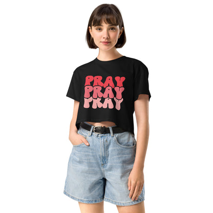 PRAY Women’s crop top