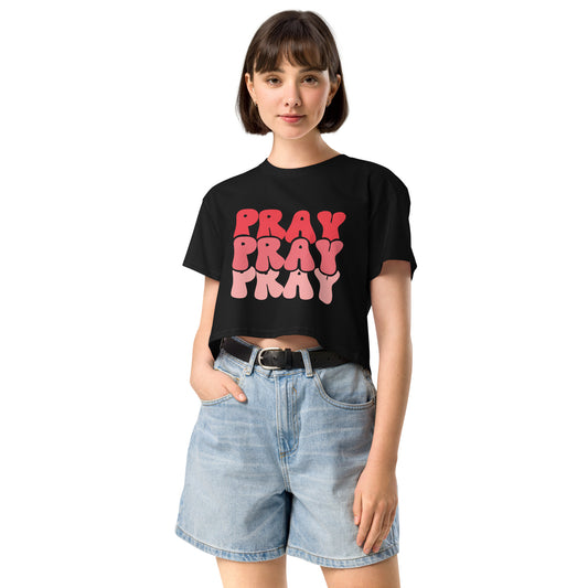 PRAY Women’s crop top